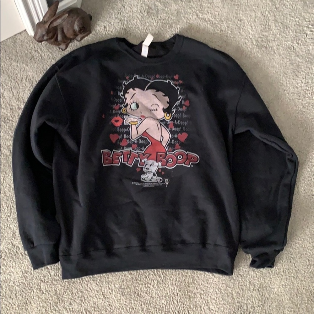 Betty boop sweatshirt